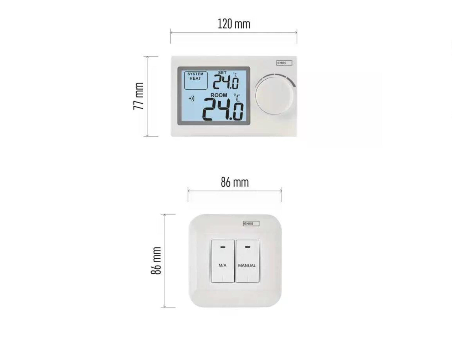Bezdrátový WiFi termostat EMOS P5614