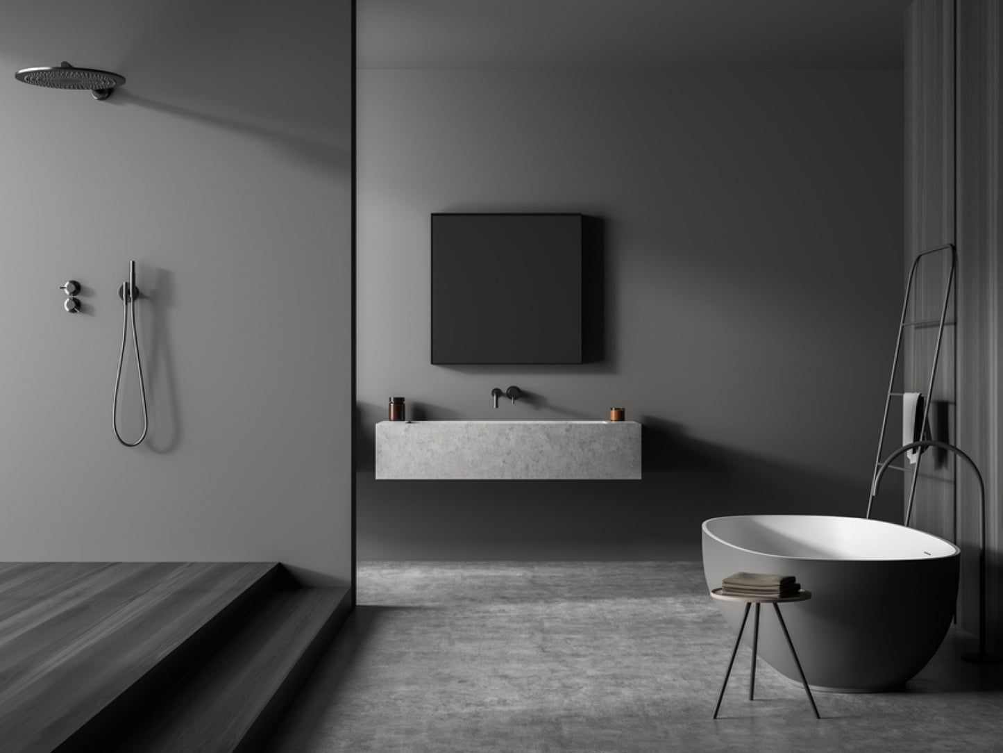 Zrcadlový infrapanel MIRROR 320W | Výhřevnost 6 m2 | 60x60 cm | WiFi termostat | Dálkový ovladač | Zrcadlo na šířku
