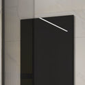 Skleněný Infrapanel GLASS 450W Černý | Výhřevnost 8 m2 | 80x60 cm | WiFi termostat