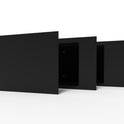 Skleněný Infrapanel GLASS 450W Černý | Výhřevnost 8 m2 | 80x60 cm | WiFi termostat