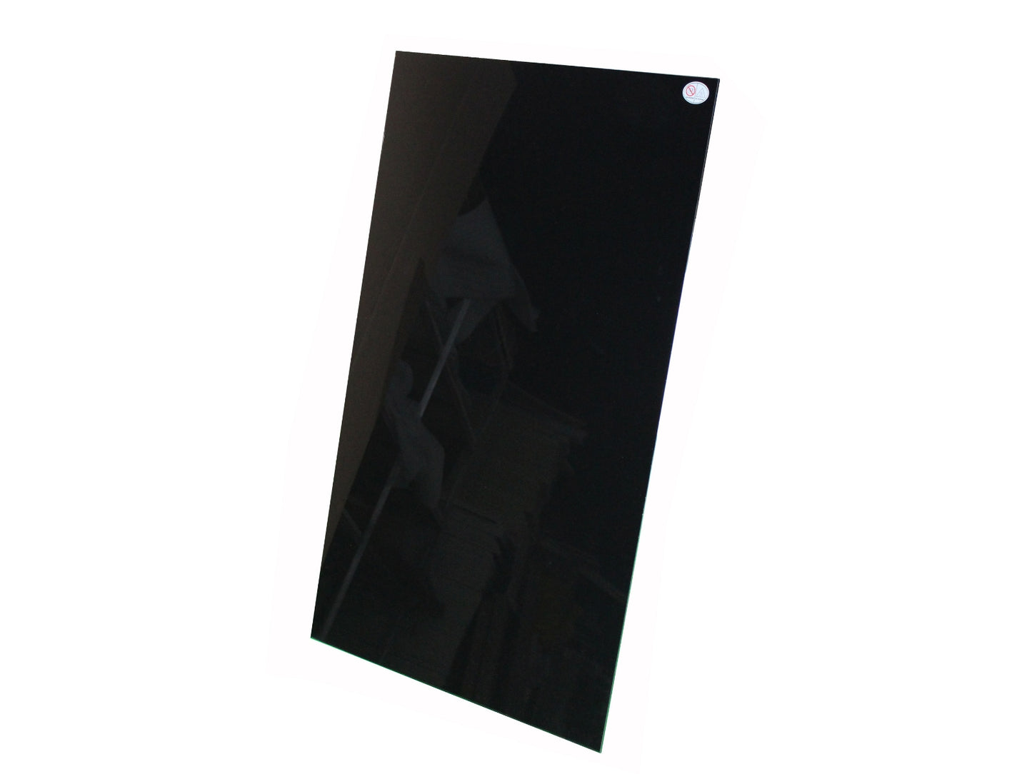 Skleněný Infrapanel GLASS 450W Černý | Výhřevnost 8 m2 | 80x60 cm | WiFi termostat