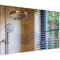 Zrcadlový infrapanel s LED osvětlením MIRROR 700W | Výhřevnost 12,5 m2 | 120x60 cm | WiFi termostat | Dálkový ovladač | Zrcadlo na šířku