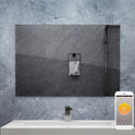 Zrcadlový infrapanel MIRROR 450W | Výhřevnost 8 m2 | 80x60 cm | WiFi termostat | Dálkový ovladač | Zrcadlo na šířku