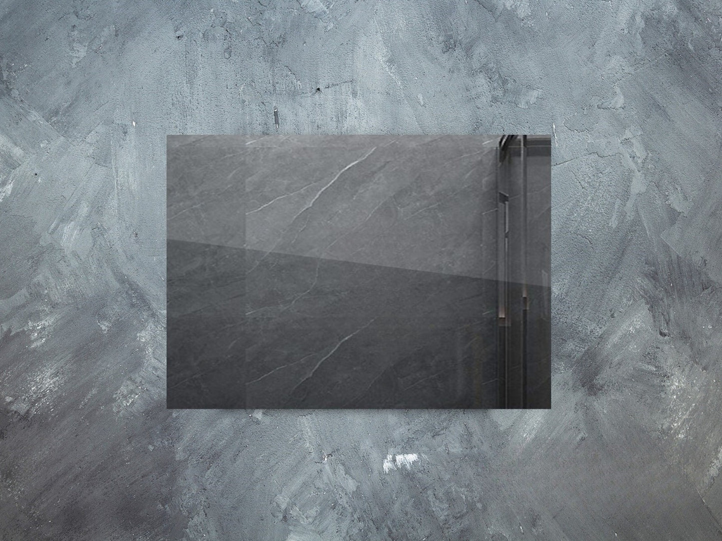 Zrcadlový infrapanel MIRROR 450W | Výhřevnost 8 m2 | 80x60 cm | WiFi termostat | Dálkový ovladač | Zrcadlo na šířku