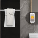 Hliníkový držák na ručníky pro skleněné infrapanely InfraTherm GLASS