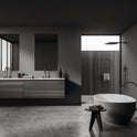 Zrcadlový infrapanel s LED osvětlením MIRROR 700W | Výhřevnost 12,5 m2 | 120x60 cm | WiFi termostat | Dálkový ovladač | Zrcadlo na šířku