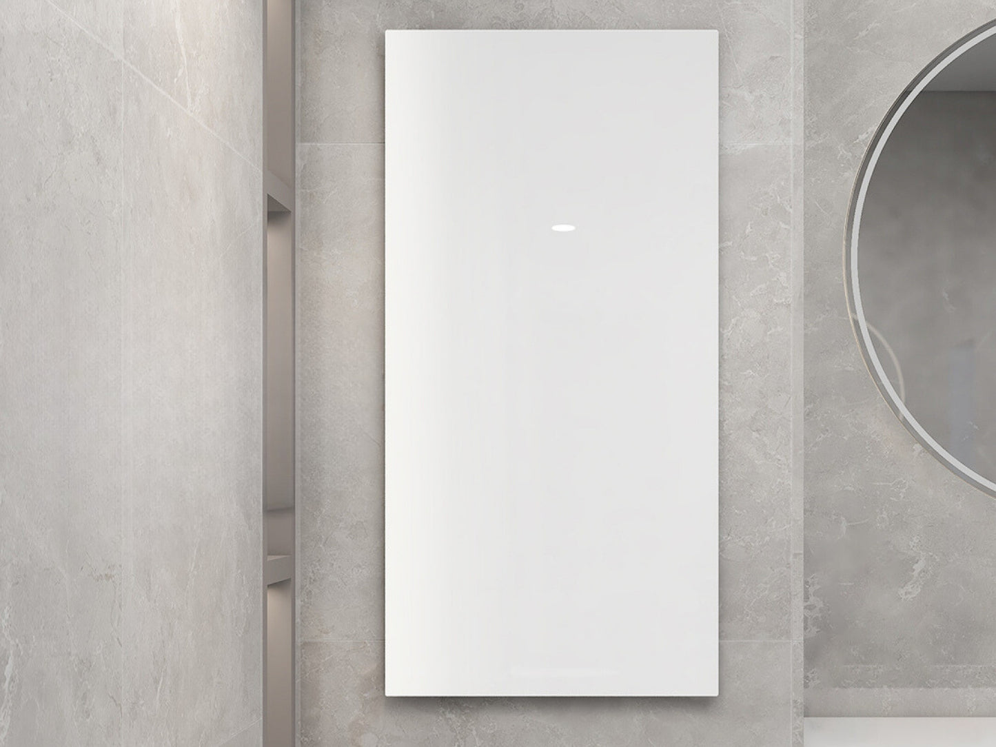 Skleněný Infrapanel GLASS 700W Mléčné sklo | Výhřevnost 12,5 m2 | 120x60 cm | WiFi termostat