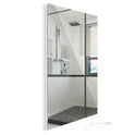 Zrcadlový infrapanel s LED osvětlením MIRROR 580W | Výhřevnost 10,5 m2 | 100x60 cm | WiFi termostat | Dálkový ovladač | Zrcadlo na šířku