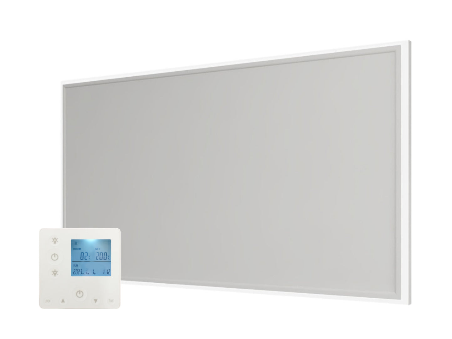 Stropní Infrapanel CEILING LED 800W | WiFi | Výhřevnost 14.5 m2 | 128x63 cm | LED světlo | Bezdrátový WiFi termostat