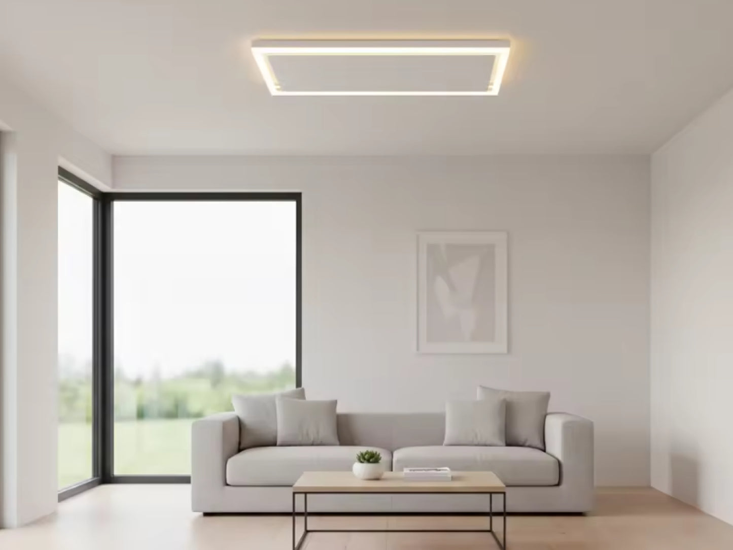 Stropní infrapanel CEILING LED DESIGN 1700W | Výhřevnost 30 m2 | 135x40 cm | LED světlo | Bezdrátový termostat