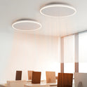 Stropní infrapanel CEILING LED DESIGN 750W | Výhřevnost 13.6 m2 | Průměr 60 cm | LED světlo | Bezdrátový termostat