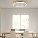 Stropní infrapanel CEILING LED DESIGN 750W | Výhřevnost 13.6 m2 | Průměr 60 cm | LED světlo | Bezdrátový termostat