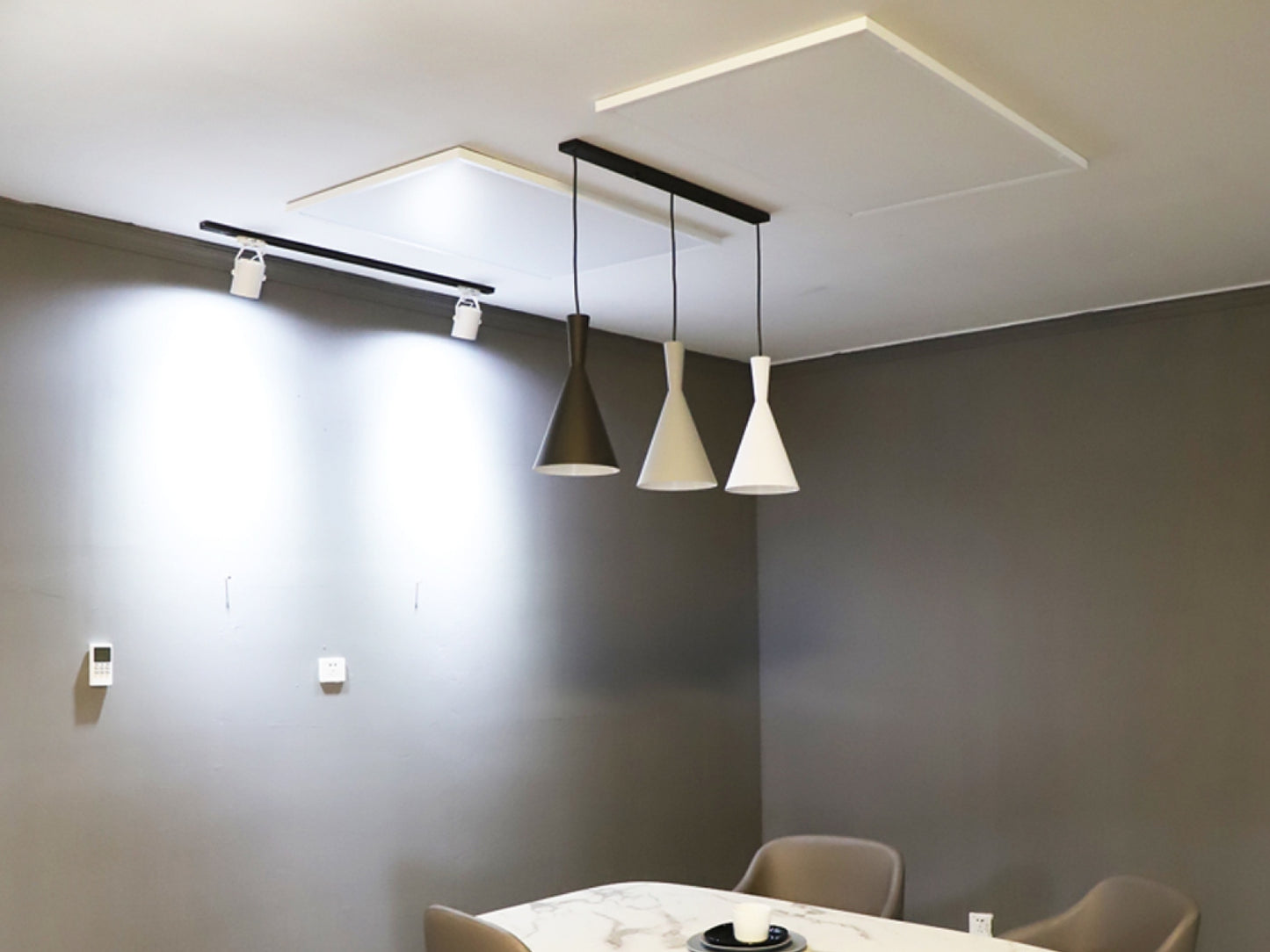 Stropní Infrapanel CEILING SIMPLE 450W | Výhřevnost 8 m2 | 60x60 cm | Bez termostatu