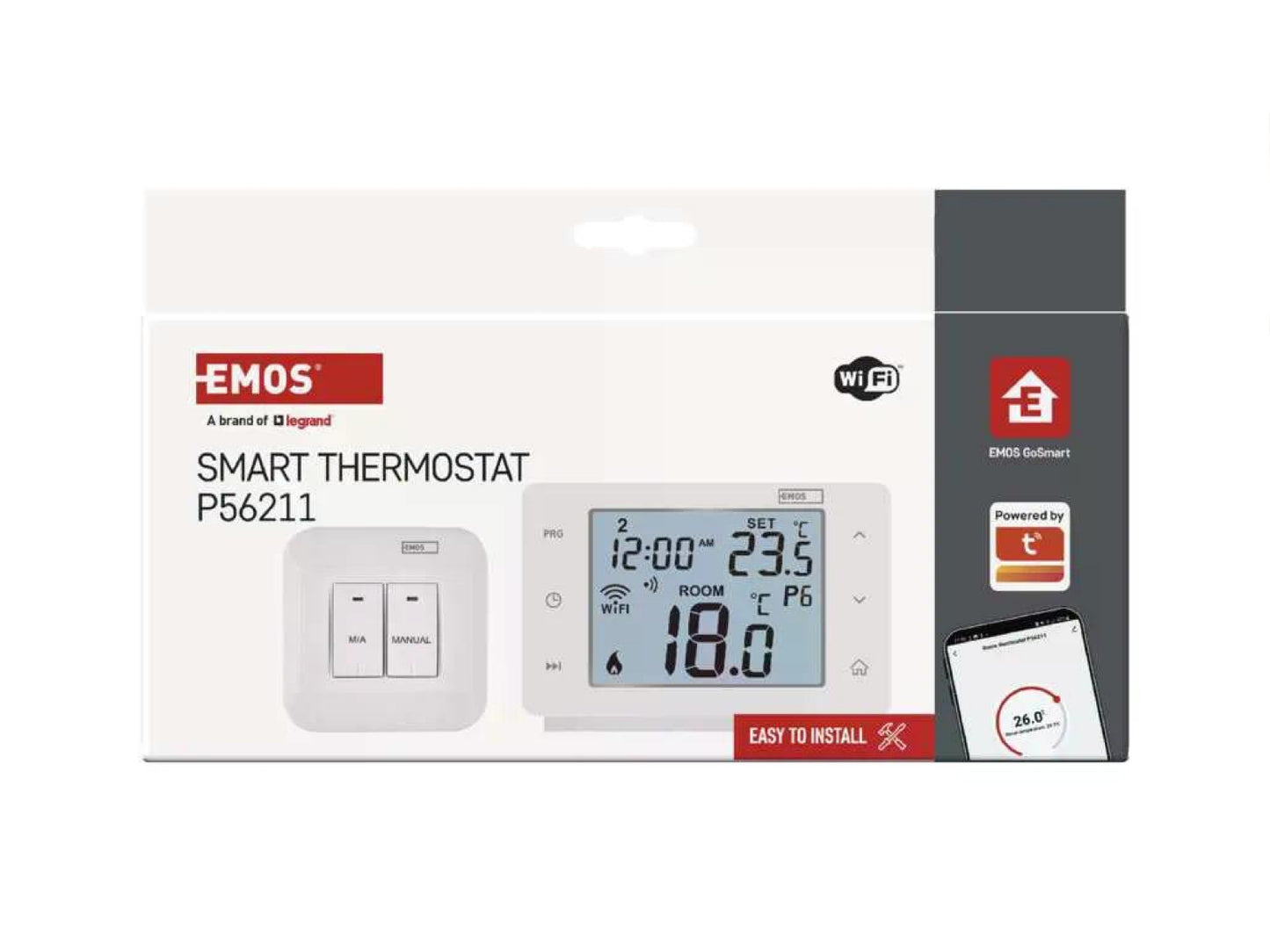 Bezdrátový WiFi termostat EMOS GOSMART P56211