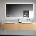 Chytré infrazrcadlo SMART MIRROR 200W | Výhřevnost 3.6 m2 | 60x60 cm | WiFi termostat | Dálkové ovládání | LED světlo