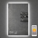 Chytré infrazrcadlo SMART MIRROR 250W | Výhřevnost 4,5 m2 | 60x80 cm | WiFi termostat | Dálkové ovládání | LED světlo | Zrcadlo na výšku