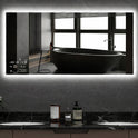 Chytré infrazrcadlo SMART MIRROR 200W | Výhřevnost 3.6 m2 | 60x60 cm | WiFi termostat | Dálkové ovládání | LED světlo