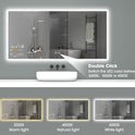 Chytré infrazrcadlo SMART MIRROR 200W | Výhřevnost 3.6 m2 | 60x60 cm | WiFi termostat | Dálkové ovládání | LED světlo