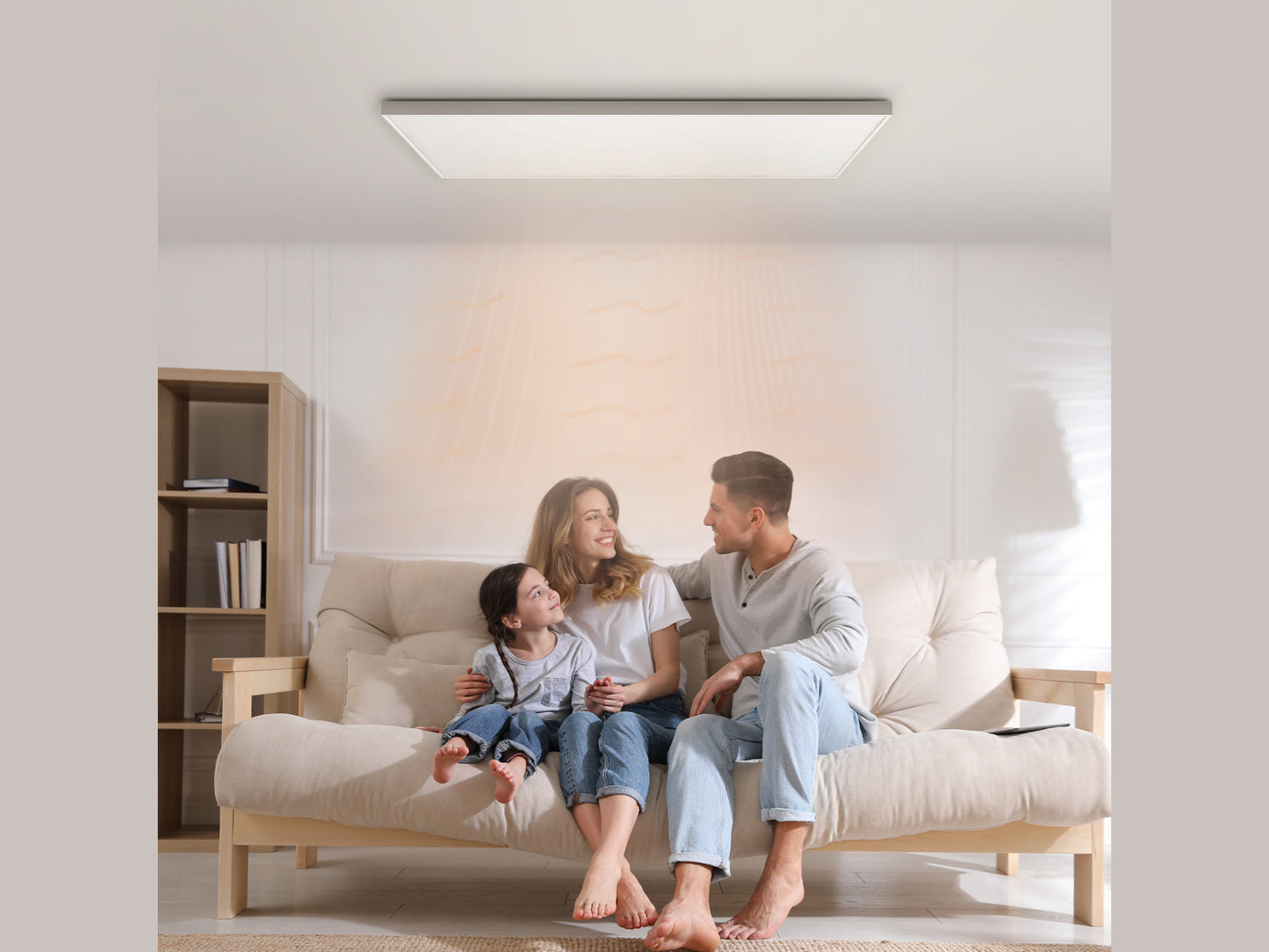 Stropní Infrapanel CEILING PRO 400W | Výhřevnost 8 m² | 60×60 cm | Termostat na dálkové ovládání
