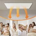 Stropní Infrapanel CEILING PRO 400W | Výhřevnost 8 m² | 60×60 cm | Termostat na dálkové ovládání