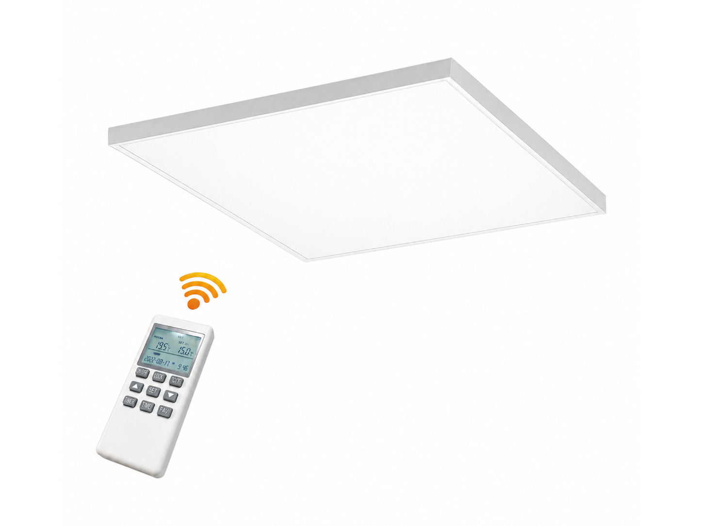 Stropní Infrapanel CEILING PRO 400W | Výhřevnost 8 m² | 60×60 cm | Termostat na dálkové ovládání