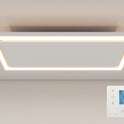 Stropní infrapanel CEILING LED DESIGN 1700W | Výhřevnost 30 m2 | 135x40 cm | LED světlo | Bezdrátový termostat