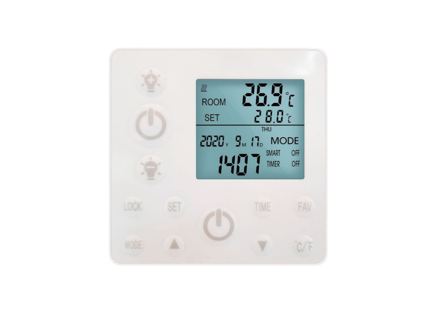 Stropní Infrapanel CEILING LED 660W | Výhřevnost 12 m2 | 108x63 cm | LED světlo | Bezdrátový termostat