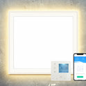 Stropní Infrapanel CEILING LED 370W | WiFi | Výhřevnost 6.5 m2 | 65x63 cm | LED světlo | Bezdrátový WiFi termostat