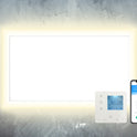 Stropní Infrapanel CEILING LED 660W | WiFi | Výhřevnost 12 m2 | 108x63 cm | LED světlo | Bezdrátový WiFi termostat