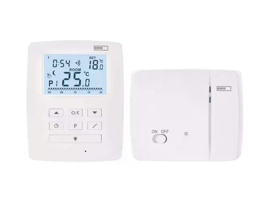 Bezdrátový programovatelný termostat EMOS P5611OT | Opentherm | Pro více panelů