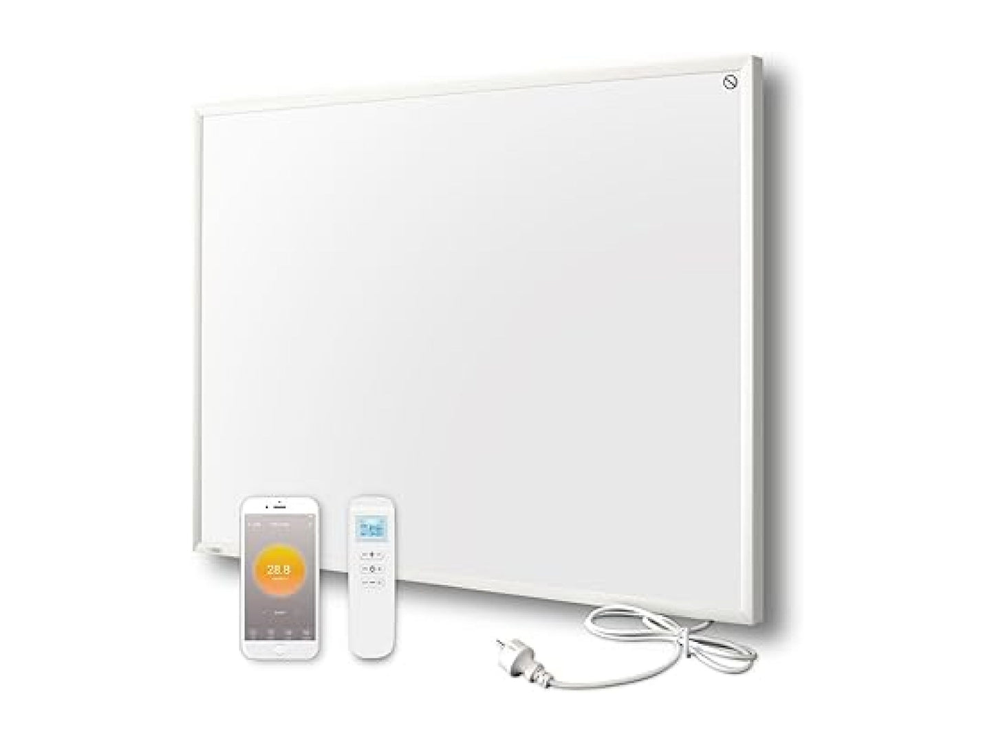 Volně stojící infrapanel BASIC STAND 350W | Výhřevnost 6.5 m2 | 60x60 cm | WiFi termostat