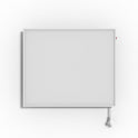 Volně stojící infrapanel BASIC STAND 350W | Výhřevnost 6.5 m2 | 60x60 cm | WiFi termostat