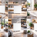 Volně stojící infrapanel BASIC STAND 300W | Výhřevnost 5.5 m2 | 60x50 cm | Bez termostatu